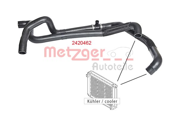 METZGER 2420462 Kühlerschlauch